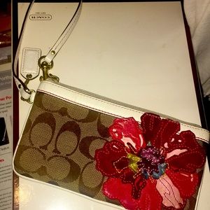 Coach wrist wallet